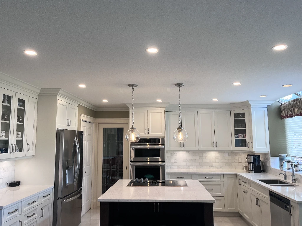 Kitchen renovation electrical work